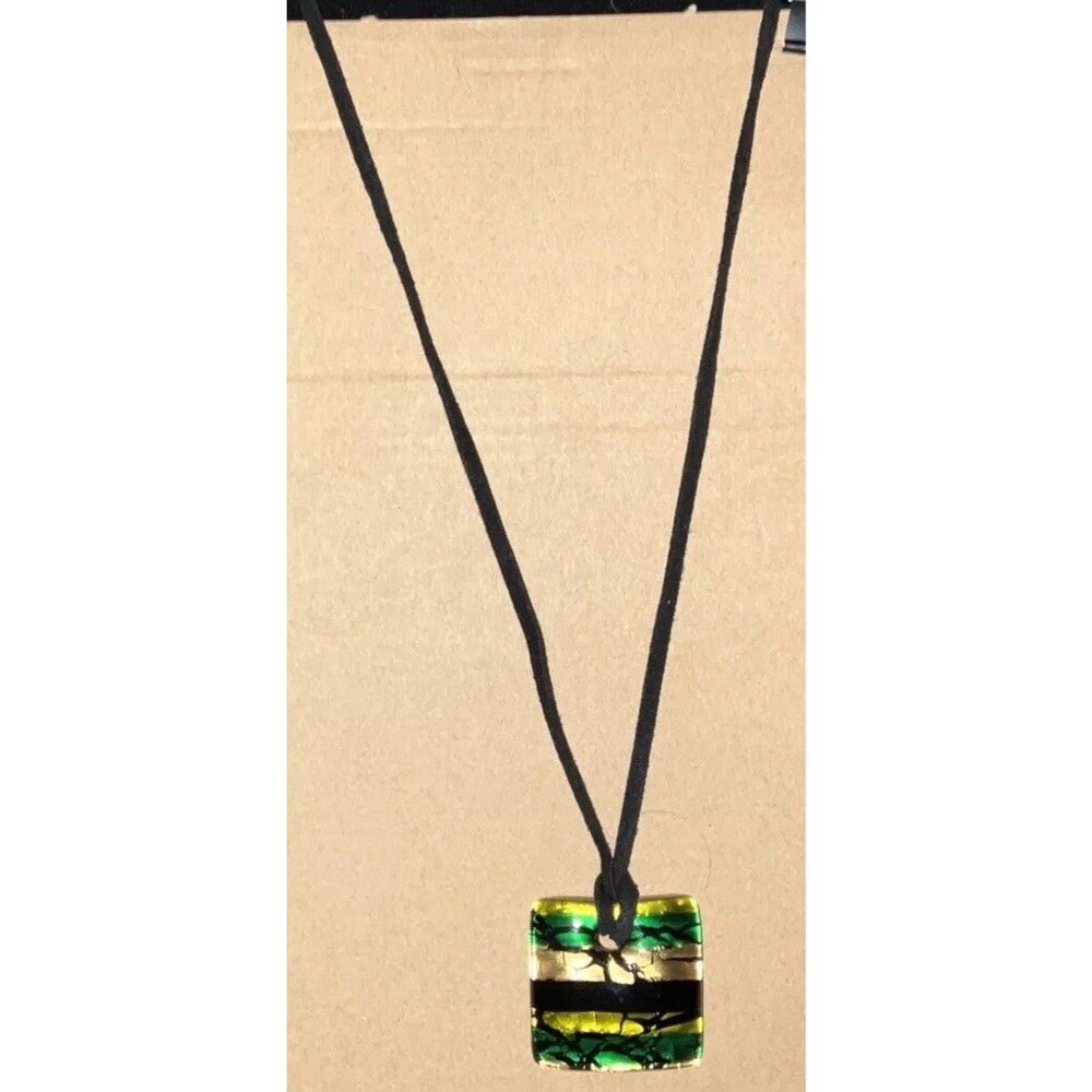 Murano Italian 🇮🇹Necklace💫 Vetro Artisico Murano Glass Necklace Is #️⃣ 15